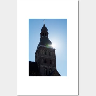 Tower of the Riga Cathedral Posters and Art